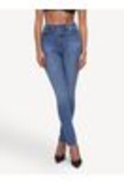Good American Light Blue Power Stretch Pull On Skinny Jeans - Image 1 of 1