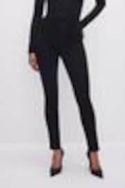 Good American Black Power Stretch Pull On Skinny Jeans - Image 1 of 1