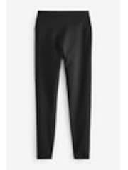 self. Black High Waist Leggings - Image 1 of 1