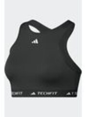adidas Black Techfit Power Impact Medium Support Sports Bra - Image 1 of 1