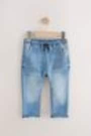 Mid Wash Denim Super Soft Pull-On Jeans With Stretch (3mths-7yrs) - Image 1 of 1