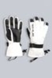 Animal White Womens Flow Snow Gloves - Image 1 of 1