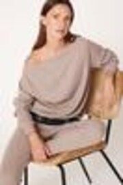 Mocha rjava - Majica z balonastimi rokavi B by Ted Baker - Slika 1 iz 1