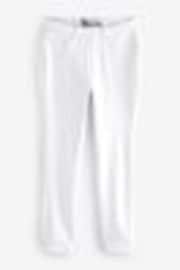 White Jersey Denim Leggings - Image 1 of 1