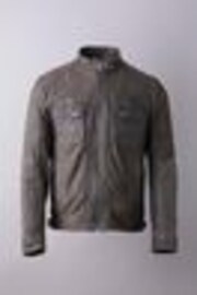 Lakeland Leather Brown Wansfell Leather Biker Jacket - Image 1 of 1