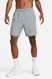 Nike Grey 7 Inch Challenger Dri-FIT 7 inch Briefs Lined Running Shorts - Image 1 of 1