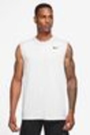 Nike White Dri-FIT Legend Training Vest Top - Image 1 of 1