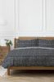 Copenhagen Home Black Arri Duvet Cover and Pillowcase Set - Image 1 of 1