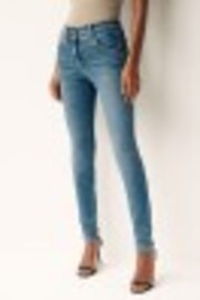 Denim Dark Blue Greencast Lift Slim And Shape Skinny Jeans - Image 1 of 1