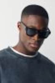 Black Wayfarer Polarised Sunglasses - Image 1 of 1