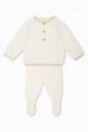 MORI Cotton Knitted Jumper & Leggings Baby Gift Set - Image 1 of 1