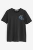 Buy Calvin Klein Logo Monogram Black T-Shirt from the Next UK online shop
