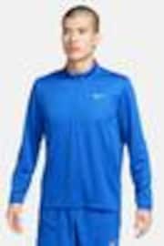 Nike Royal Blue Dri-FIT Pacer Quarter Zip Running Top - Image 1 of 1