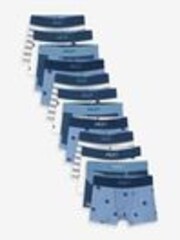 Blue Stars & Stripes Trunks 10 Pack (1.5-16yrs) - Image 1 of 1