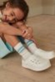 White Chunky Clogs - Image 1 of 1
