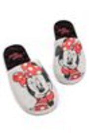 Vanilla Underground Grey Minnie Mouse Womens Mule Slippers - Image 1 of 1
