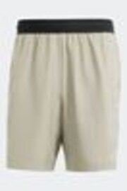 adidas Cream Gym+ Training Woven Shorts - Image 1 of 1