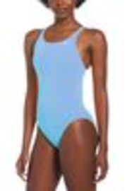 Nike Blue Hydrastrong Solid Swimsuit - Image 1 of 1