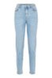 PIECES Light Blue Mom Fit Jeans - Image 1 of 1