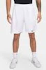 Nike White 9 Inch Court Victory Dri-FIT 9 inch Tennis Shorts - Image 1 of 1