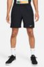 Nike Black 7 Inch Court Victory Dri-FIT 9 inch Tennis Shorts - Image 1 of 1