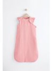 Pink Muslin 1 Tog Baby 100% Cotton Sleep Bag - Image 1 of 1