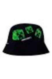 Character Green 100% Cotton Minecraft Reversible Bucket Hat - Image 1 of 1