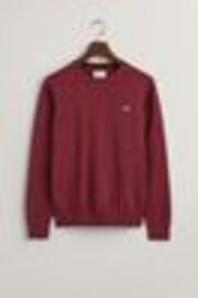 GANT Melange Classic Cotton Crew Neck Jumper - Image 1 of 1