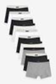 Grey Soft Waistband Trunks 10 Pack (2-16yrs) - Image 1 of 1