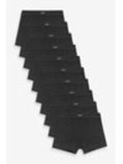 Black Soft Waistband Trunks 10 Pack (2-16yrs) - Image 1 of 1