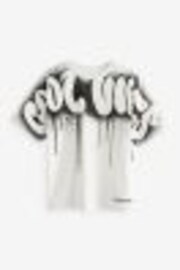 White Cool Vibes Relaxed Fit Short Sleeve Graphic T-Shirt (3-16yrs) - Image 1 of 1