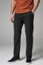 Black Straight Fit Summerweight Stretch Chino Trousers - Image 1 of 1