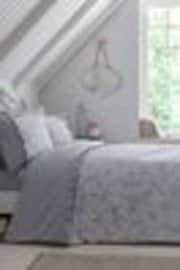 Dreams & Drapes Grey Kristen Frill Detail Duvet Cover Set - Image 1 of 1