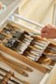 Joseph Joseph Bamboo DrawerStore Bamboo Large Compact Cutlery Organiser - Image 1 of 1