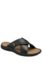 Dunlop Black Crossover Mens Mules - Image 1 of 1
