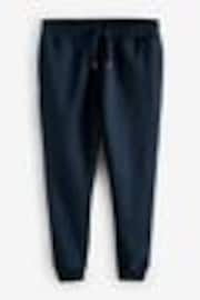 Marineblau/blau - Enge Passform - Jogginghose aus Jersey mit hohem Baumwollanteil - Image 1 of 1