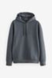 Slate Grey Textured Overhead Hoodie - Image 1 of 1