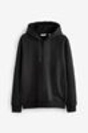 Black Cotton-Rich Jersey Zip Up Hoodie - Image 1 of 1