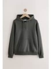 Шиферно-серый - Regular Fit Rich Jersey Fabric Hoodie - Изображение 1 из 1