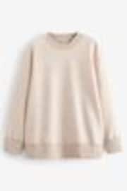 Farine d’avoine naturelle - Sweat long décontracté Essentials - Image 1 de 1
