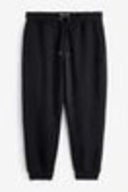 Black Regular Fit Cotton Rich Jersey Joggers - Image 1 of 1