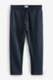 Navy Blue Open Cotton Rich Jersey Joggers - Image 1 of 1