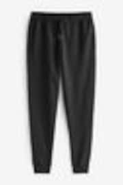 Black Slim Fit Cotton Rich Jersey Joggers - Image 1 of 1