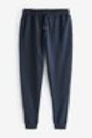 Bleu marine - Slim Fit (Slim Fit) - Pantalons de jogging en jersey riche en coton - Image 1 de 1