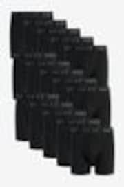 Black 15 Pack Sports Longer Length A-Front Boxers - Image 1 of 1