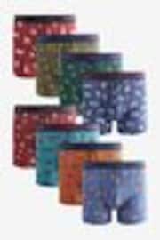 Dog Pattern A-Front Boxers 8 Pack - Image 1 of 1