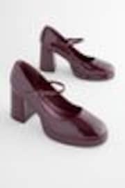 Burgundy Forever Comfort® Platform Mary Jane Heels - Image 1 of 1