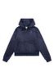 Juicy Couture Light Blue Diamanté Zip Through Hoodie - Image 1 of 1