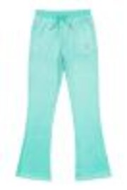 Juicy Couture Navy Blue Girls Diamanté Bootcut Joggers - Image 1 of 1