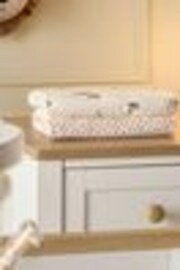 Mamas & Papas Multi 100% Cotton Jungle Cotbed Fitted Sheets 2 Pack - Image 1 of 1